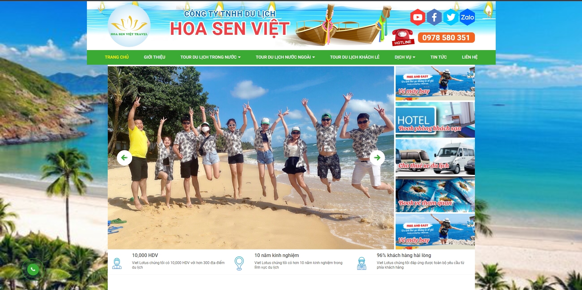 Hoa Sen Viet Travel
